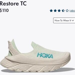 Hoka Restore TC Athletic Shoes - frost / cloudless